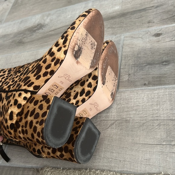 J.Crew Leopard Booties - Picture 5 of 5